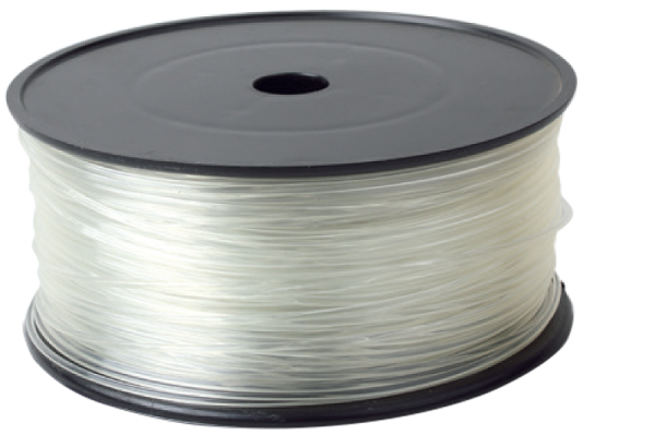 Perlonseil 1 mm wei&szlig;