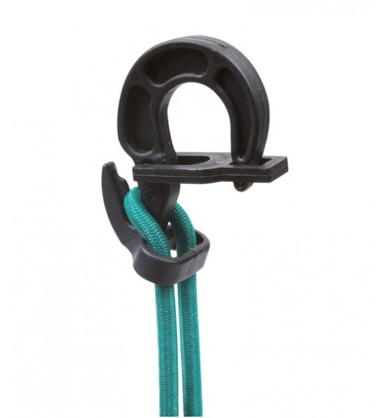 Easy Fix Kunststoffhaken mit Sicherung, &Oslash;= 8,0 - 10,0 mm
