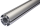 4-Kederschiene, &Oslash; 50 mm, Alu eloxiert