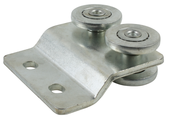 DB-Rolle, Stahl mit Kugellager, gekr&ouml;pft, &Oslash;=29,0 / LA=28,0 / st&auml;rke 5,0 mm
