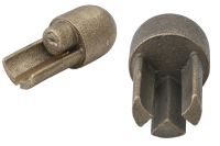 Adapter "oben" f&uuml;r Rundprofile,