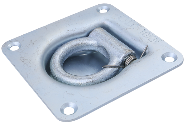 Zurrmulde,105x105 mm, &Oslash; Ring=40 mm