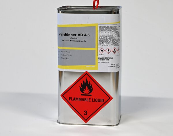 Dekalin Verd&uuml;nner VD4/5, 3,75 kg